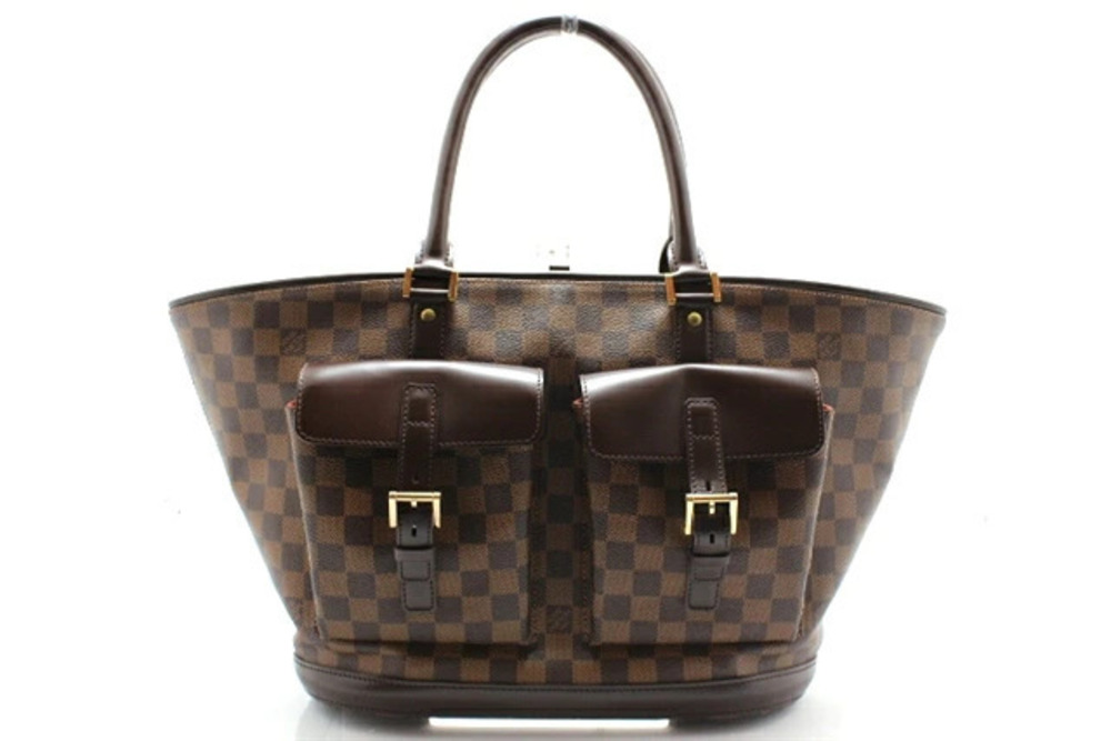 LOUIS VUITTON Manosque Tote Bag Damier